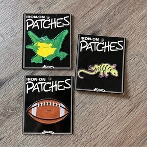 NWT Vintage Iron-On Patches